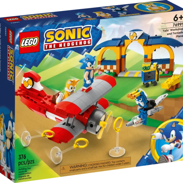 LEGO 76991 Tails Workshop and Tornado Plane