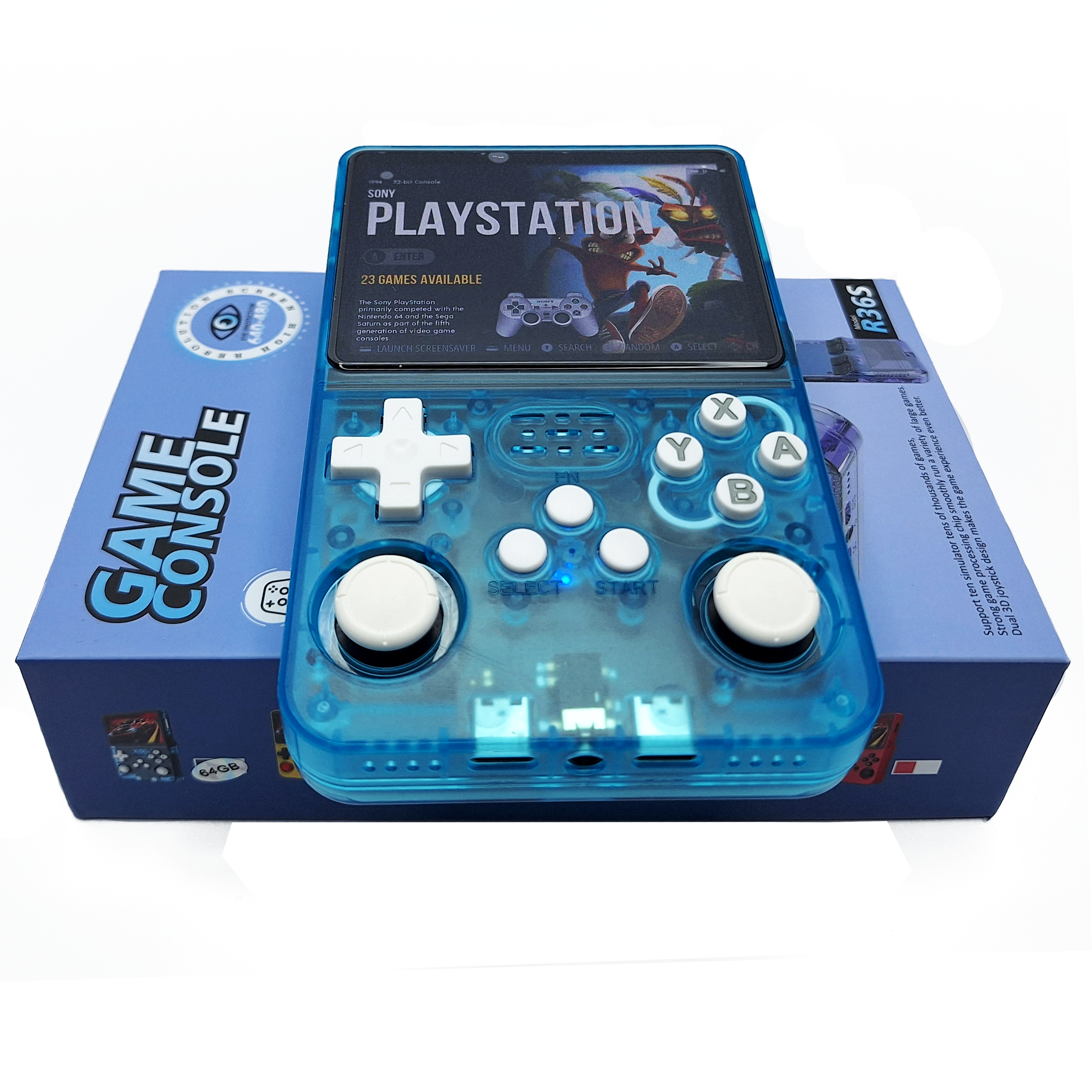 R36S Handheld Retro Gaming Console – 15,000+ Games - 3.5" IPS Screen