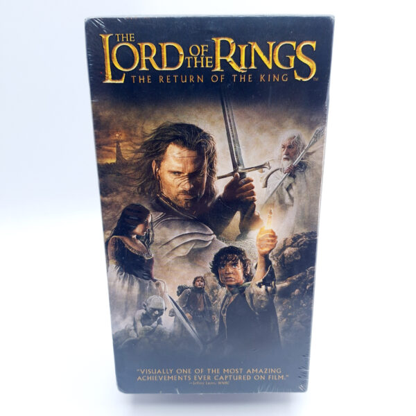 The Lord of the Rings: The Return of the King 2004 VHS 2-Tape Set