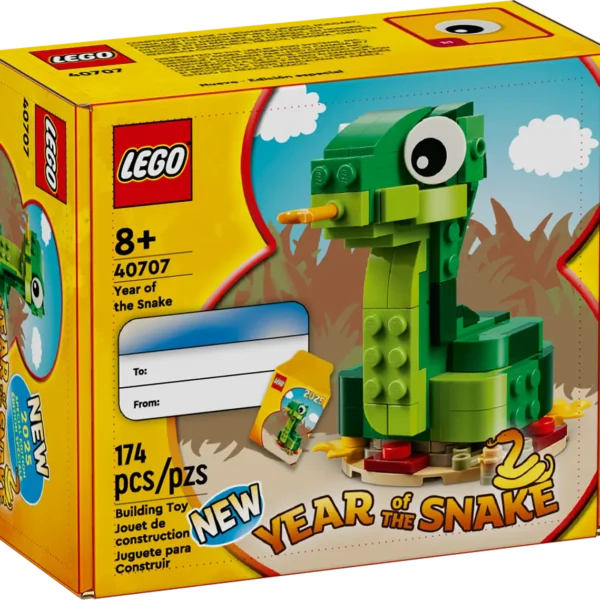 LEGO 40707 – Year of the Snake (2025) – Lunar New Year Seasonal Set