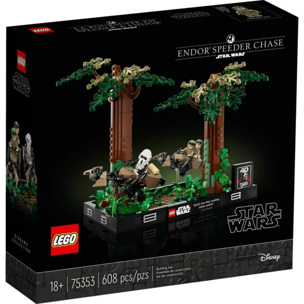 LEGO 75353 – Star Wars Endor Speeder Chase Diorama