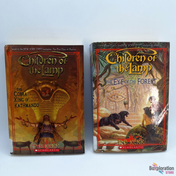 2xBook Bundle by P.B. Kerr – The Eye of the Forest & The Cobra King of Kathmandu