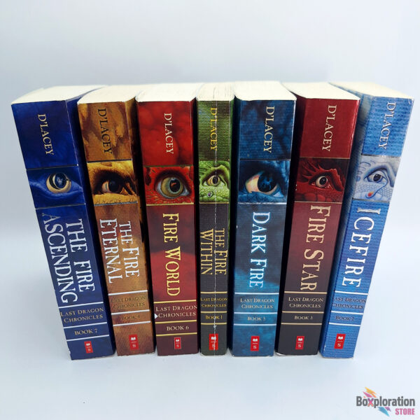 The Last Dragon Chronicles Complete Set (Books 1–7) by Chris d'Lacey – Paperback Fantasy Series