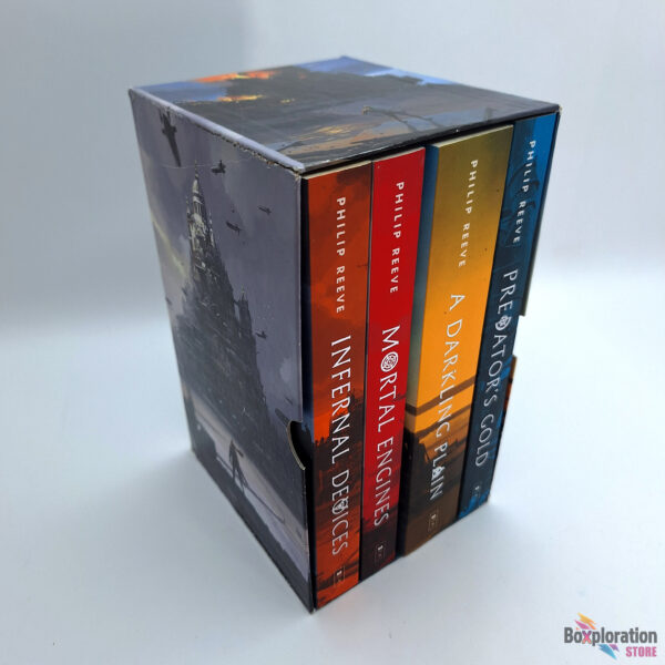 The Mortal Engines Quartet by Philip Reeve – Complete 4-Book Set (Paperback)