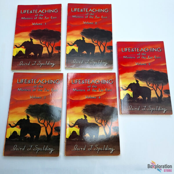 Life & Teaching of the Masters of the Far East Volumes 1–5 by Baird T. Spalding – Complete Set