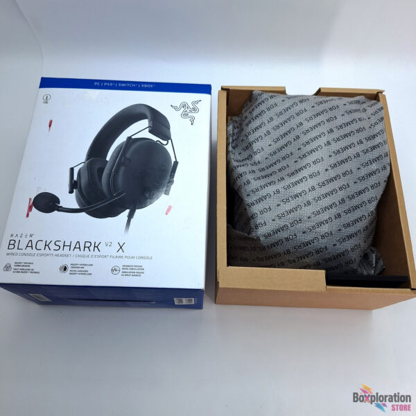 Razer BlackShark V2 X Gaming Headset – 7.1 Surround Sound, Multi-Platform Compatible