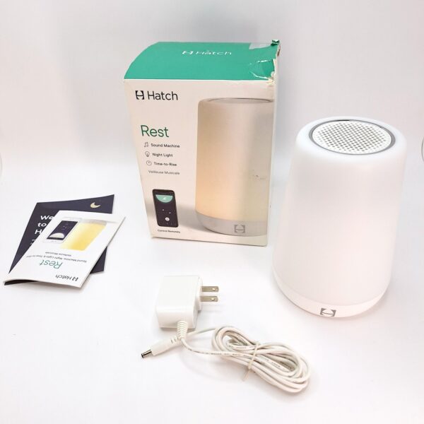 Hatch Rest 23920-HBREST White Baby Sound Machine Night Light