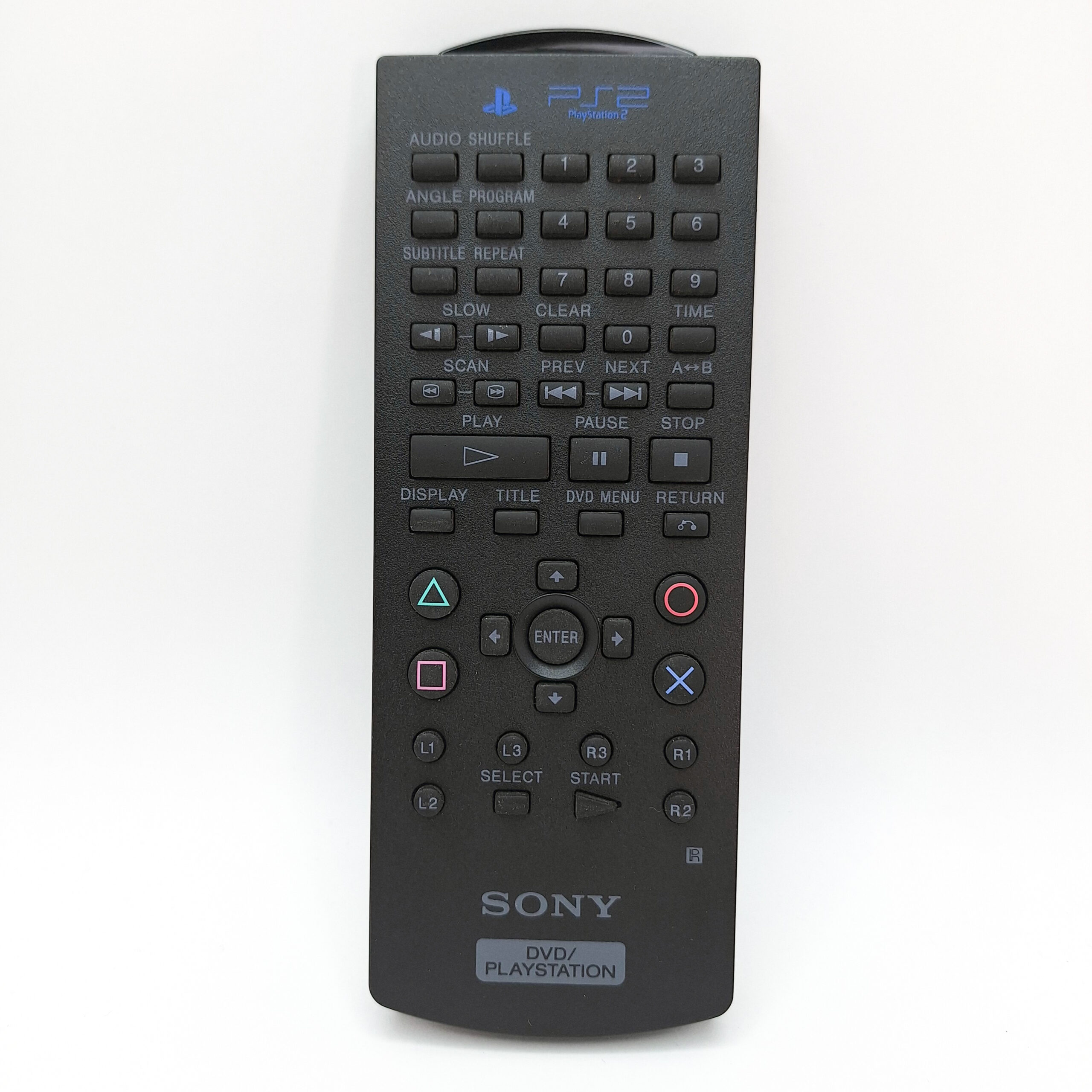 SONY OEM PlayStation 2 PS2 DVD Remote Controller + IR Receiver Dongle SCPH-10150