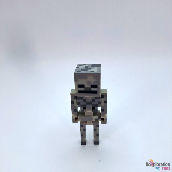 Minecraft – Skeleton Figure ~3" (articulated, accessory)