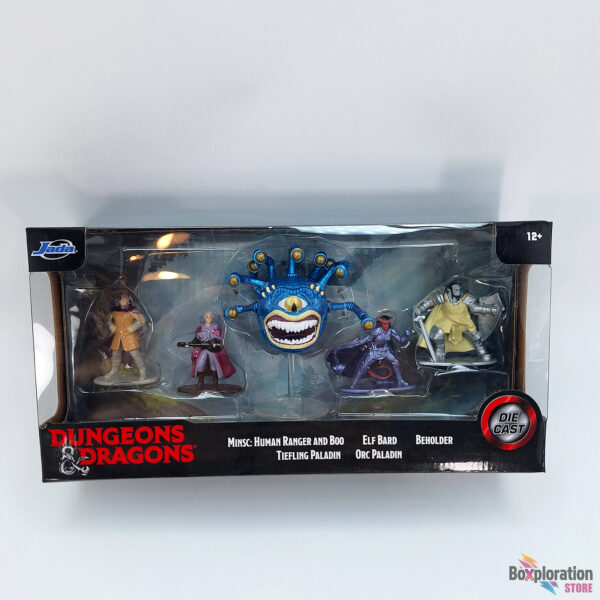 Dungeons & Dragons – Jada Toys Nano Metalfigs (die‑cast set)