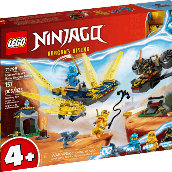 LEGO NINJAGO 71798 – Nya and Arin’s Baby Dragon Battle