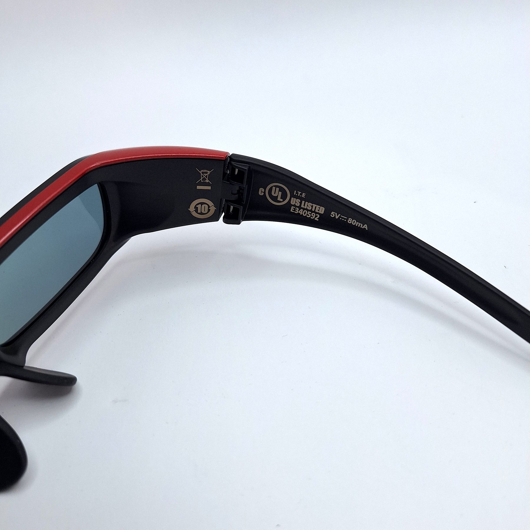 Panasonic TY-EW3D2S Active 3D Glasses with Case and USB Cable - Rechargeable - Image 5