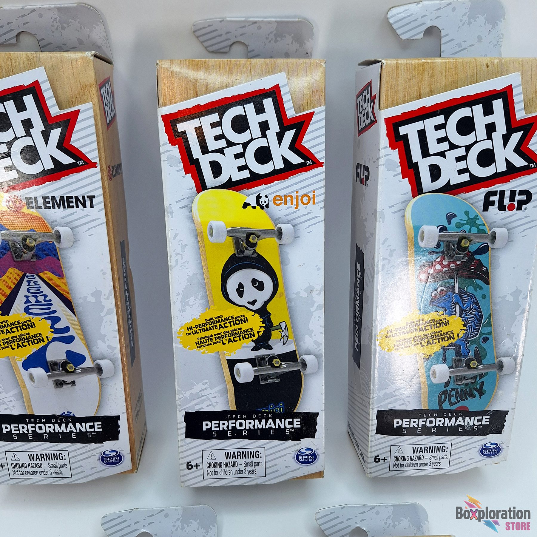 Lot of 5 Tech Deck Performance Series Fingerboards - Element enjoi Flip DGK Finesse - Image 4