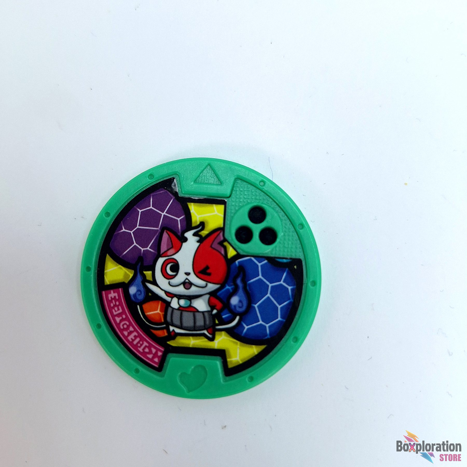 Lot of 10 Yo-Kai Watch Medals - Jibanyan Blizzaria Orcanos Holographic Rare Mixed Lot - Image 9