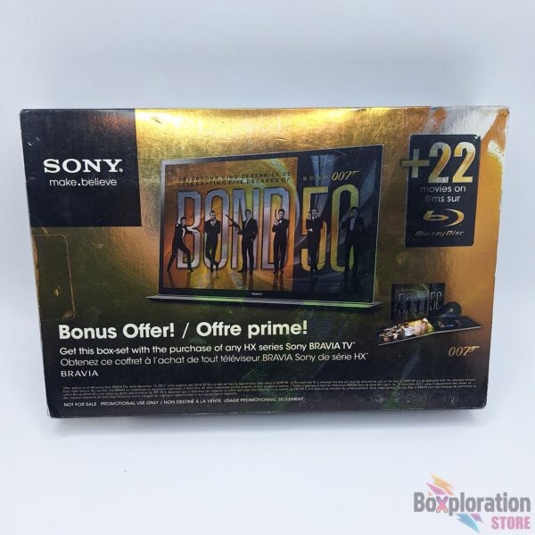 Bond 50: Celebrating Five Decades of Bond - 22-Film Limited 007 Blu-ray Set - NIB