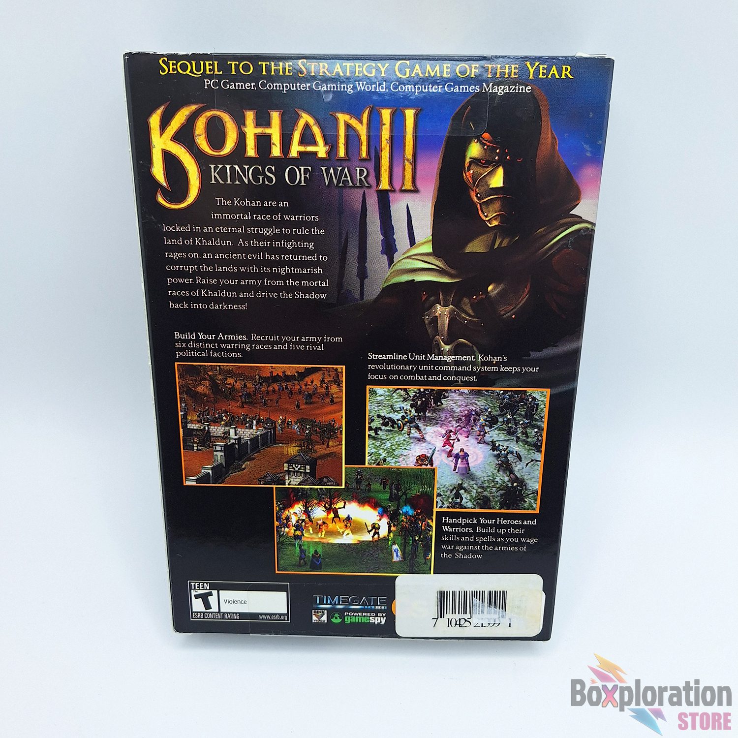 Kohan II: Kings of War PC Game - TimeGate Studios 2004 - Brand New and Sealed - Image 6