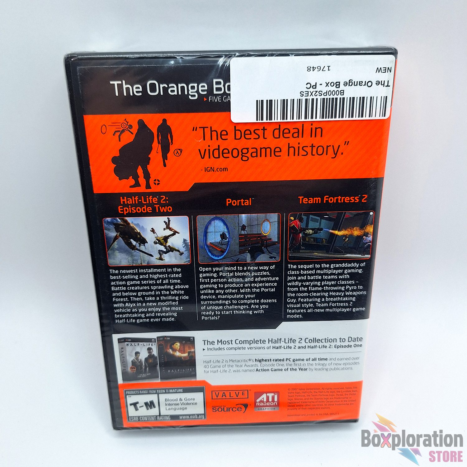 The Orange Box PC Game - Valve - Brand New and Factory Sealed - Image 4