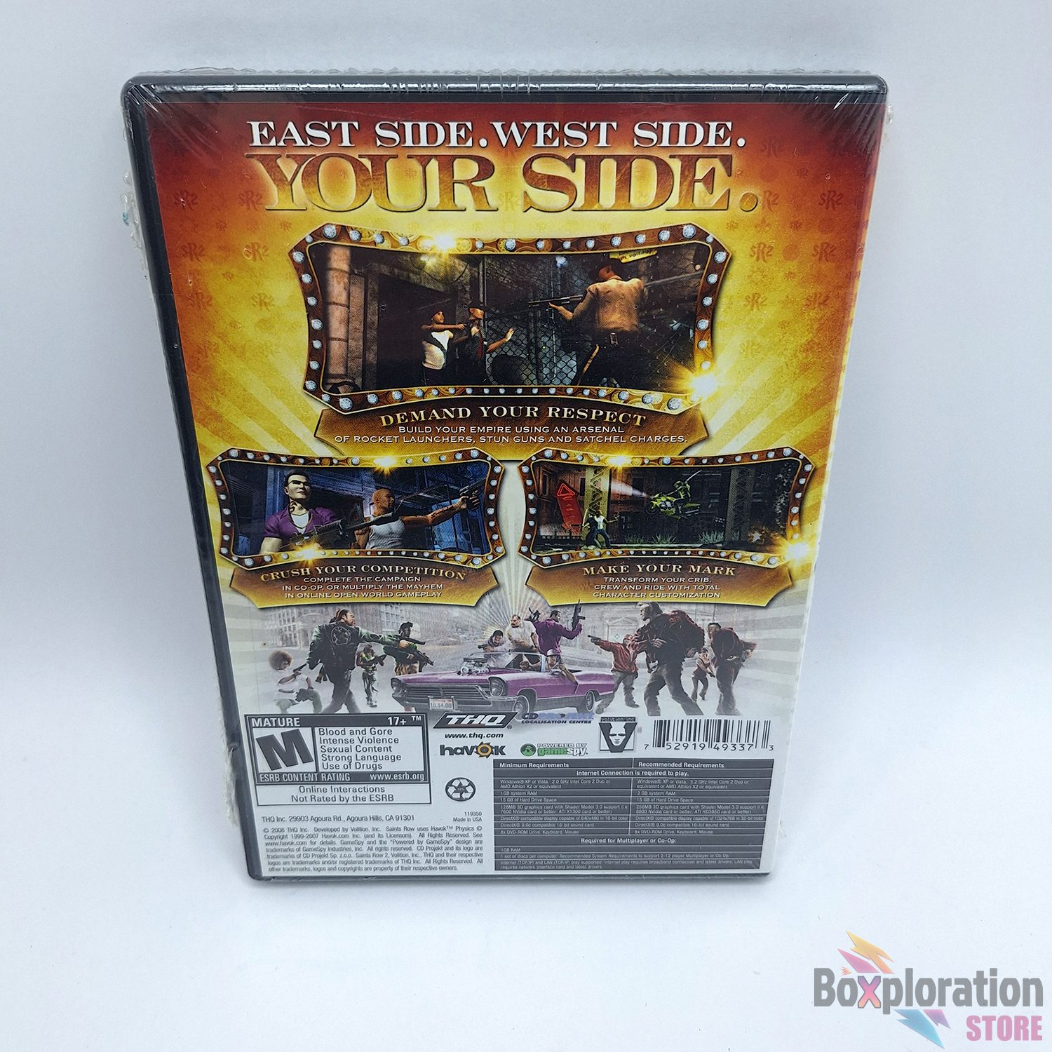 Saints Row 2 PC Game - THQ / Volition - Brand New and Factory Sealed - Image 3