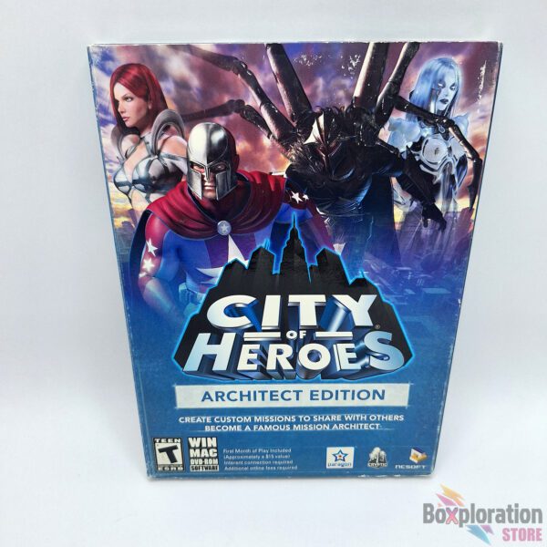 City of Heroes: Architect Edition PC and Mac 2004 - NCSoft - Brand New Sealed