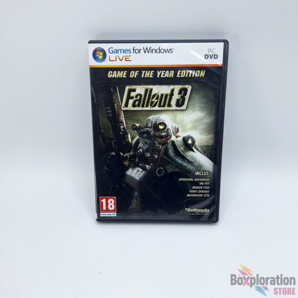 Fallout 3: Game of the Year Edition PC - French - Bethesda