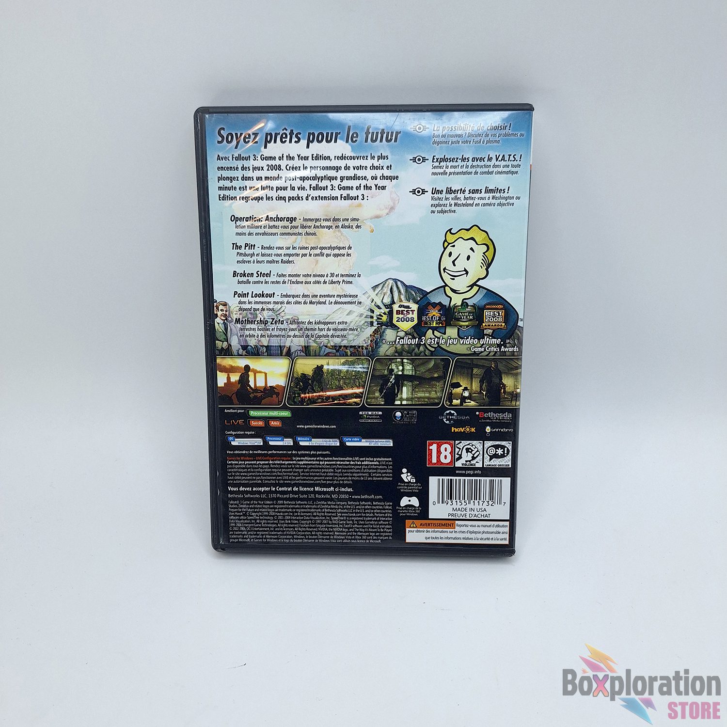 Fallout 3: Game of the Year Edition PC - French - Bethesda - Image 5