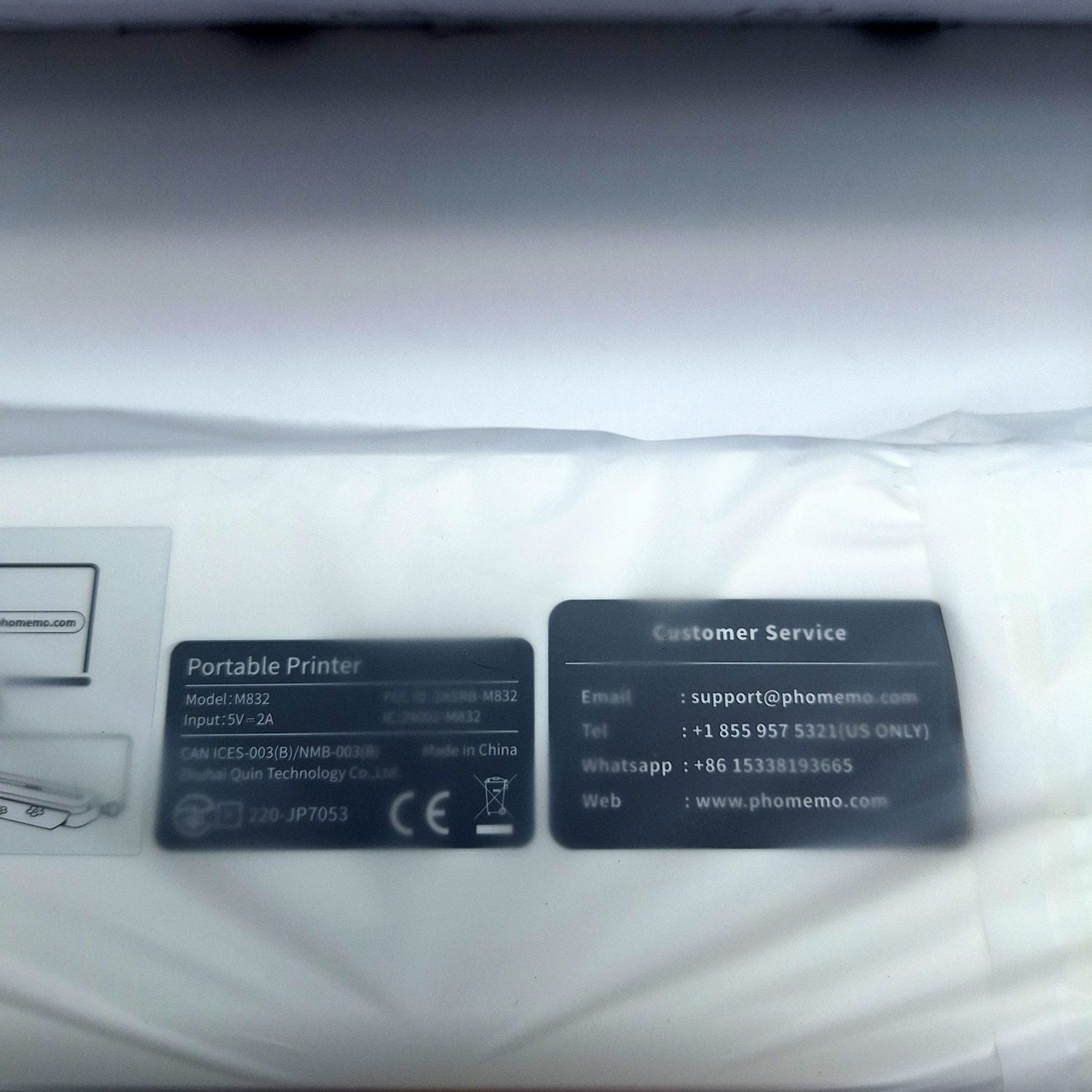 Phomemo M832 Portable Thermal Printer – Inkless - Image 4