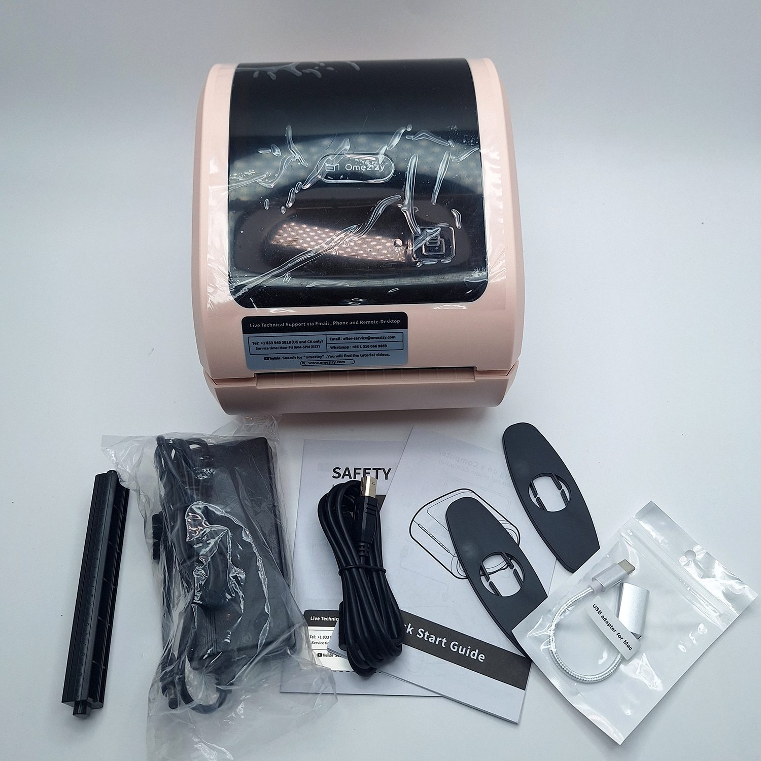 Omezizy D520-BT Bluetooth 4x6 Thermal Shipping Label Printer