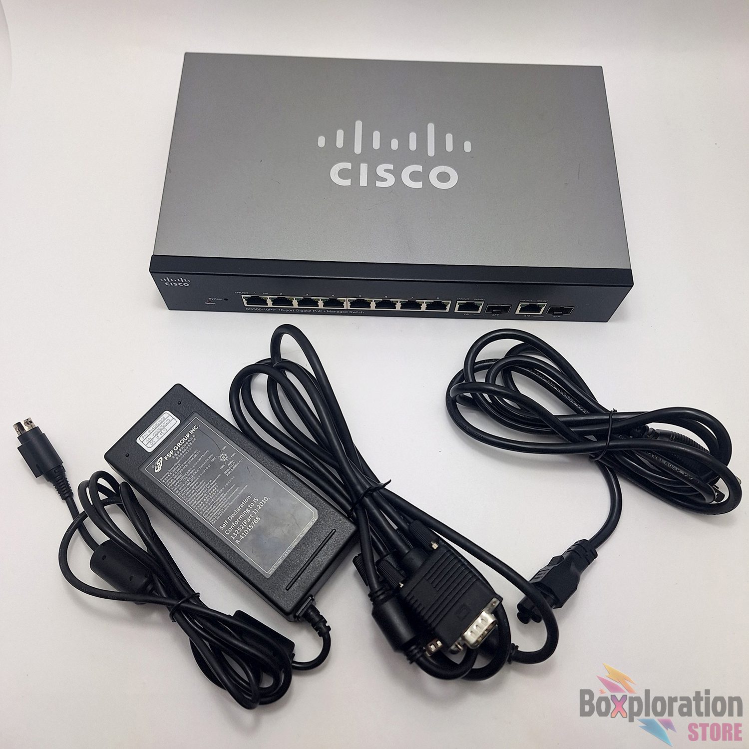 Cisco SG300-10PP - 10-Port Gigabit PoE+ Managed Switch