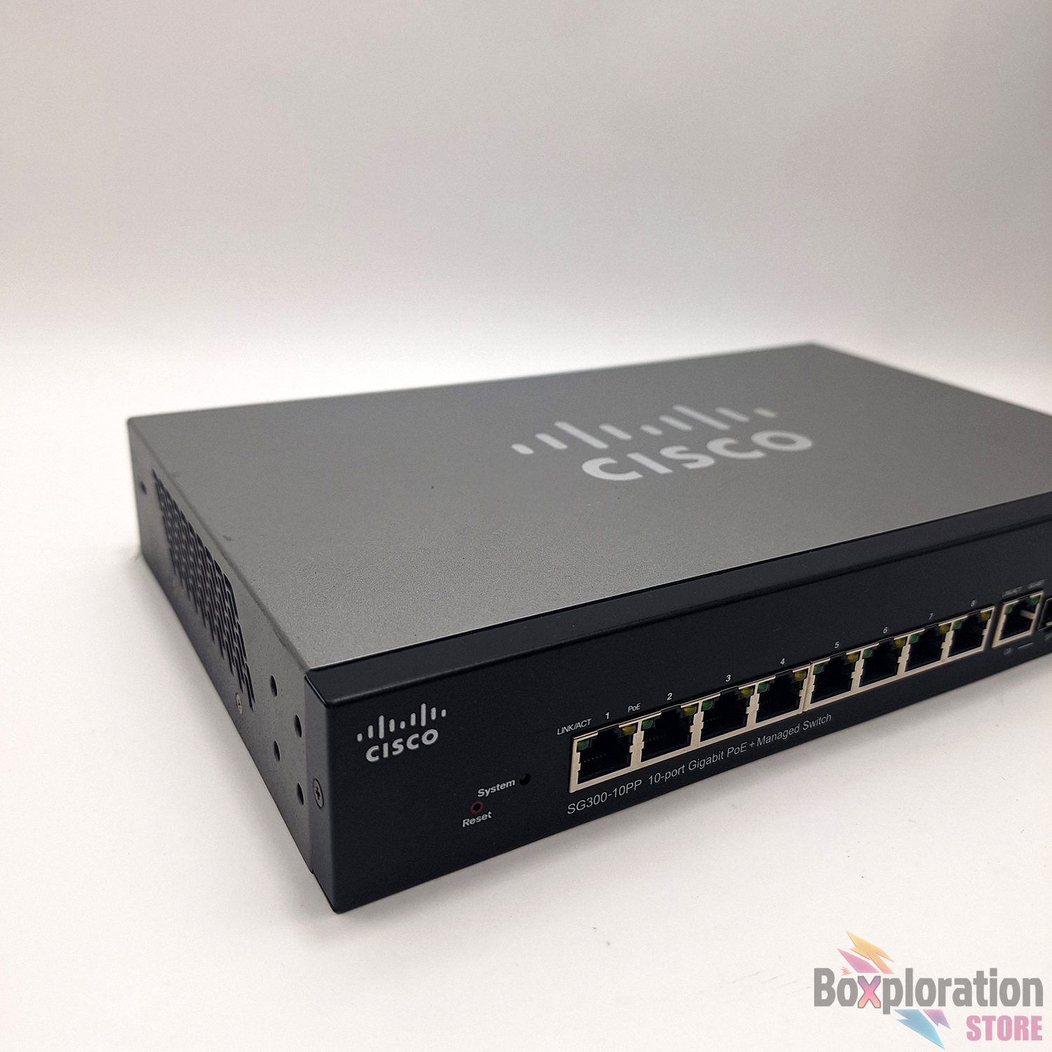Cisco SG300-10PP - 10-Port Gigabit PoE+ Managed Switch - Image 5