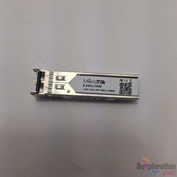 MikroTik S-85DLC05D - 1.25G SFP Multimode Fiber Transceiver