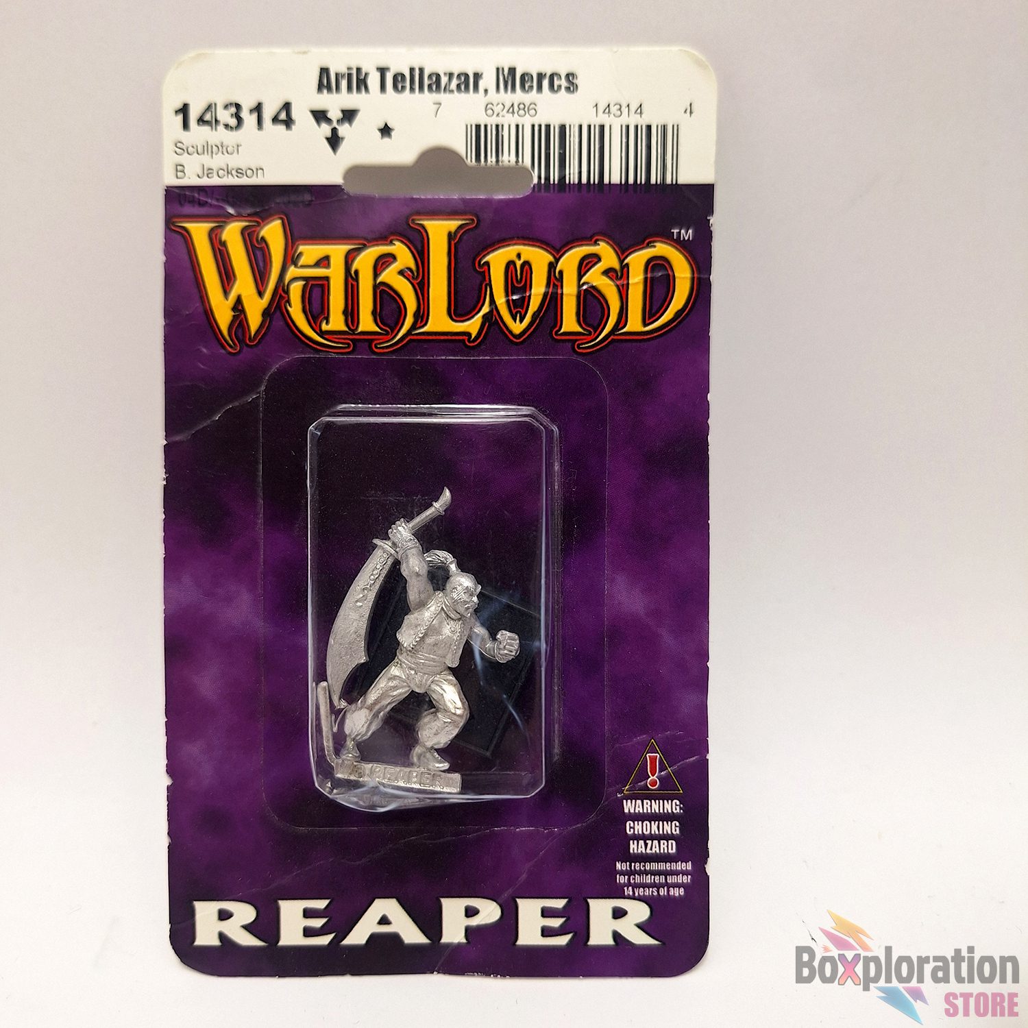 Reaper Miniatures #14314 - Arik, Overlords Mage / Arik Tallazar, Mercenaries Hero (Unpainted Metal)