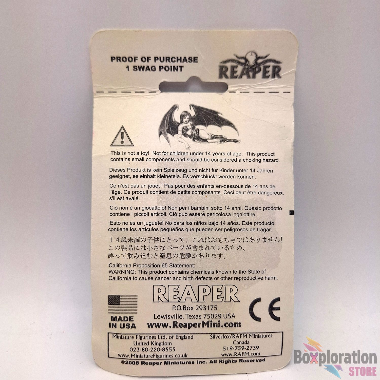 Reaper Miniatures #03459 - Angel of Justice, Dark Heaven Legends (Unpainted Metal) - Image 3