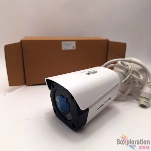Night Owl CM-IC8-BU-LS - 4K Ultra HD Wired Indoor/Outdoor IP Bullet Security Camera