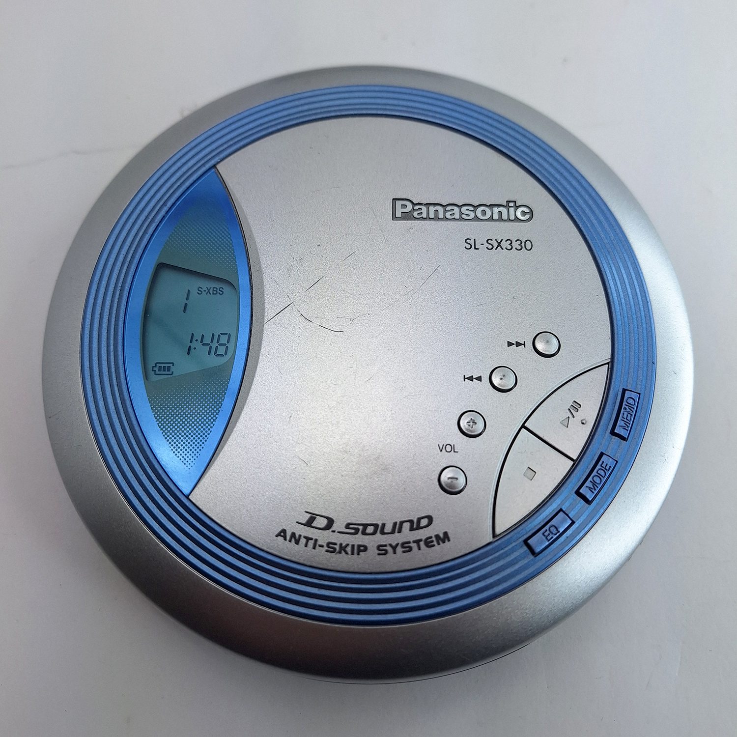 Panasonic SL-SX330 D-Sound Anti-Skip Portable CD Player Discman - Tested and Working - Image 3