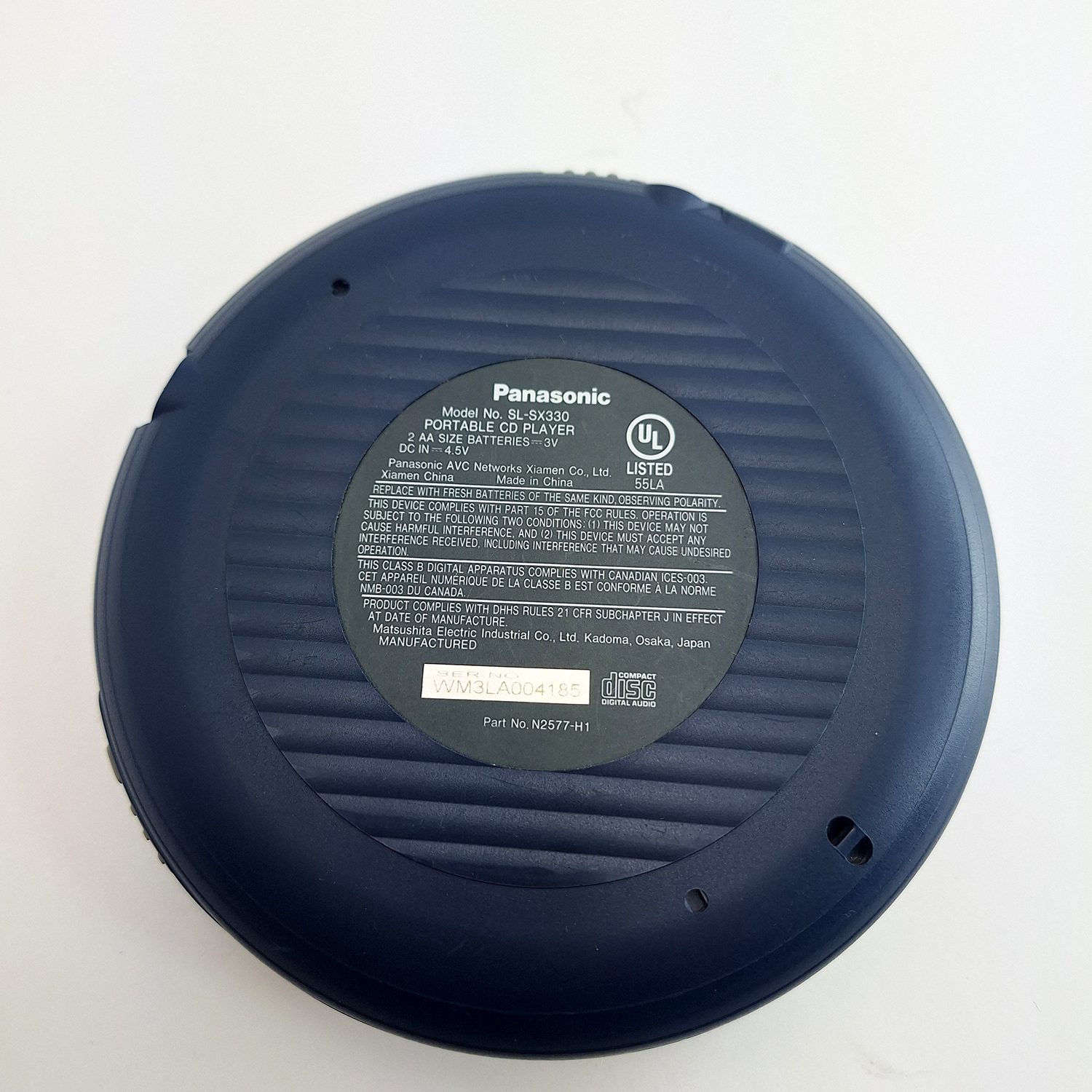 Panasonic SL-SX330 D-Sound Anti-Skip Portable CD Player Discman - Tested and Working - Image 6