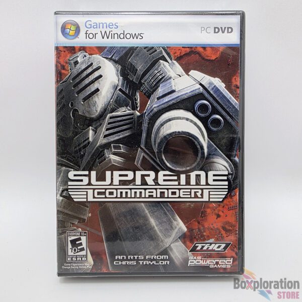 Supreme Commander PC DVD Game – Brand New Sealed