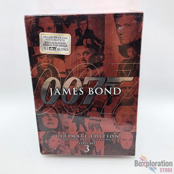 James Bond 007 Ultimate Edition Volume 3 DVD Box Set – Brand New Sealed