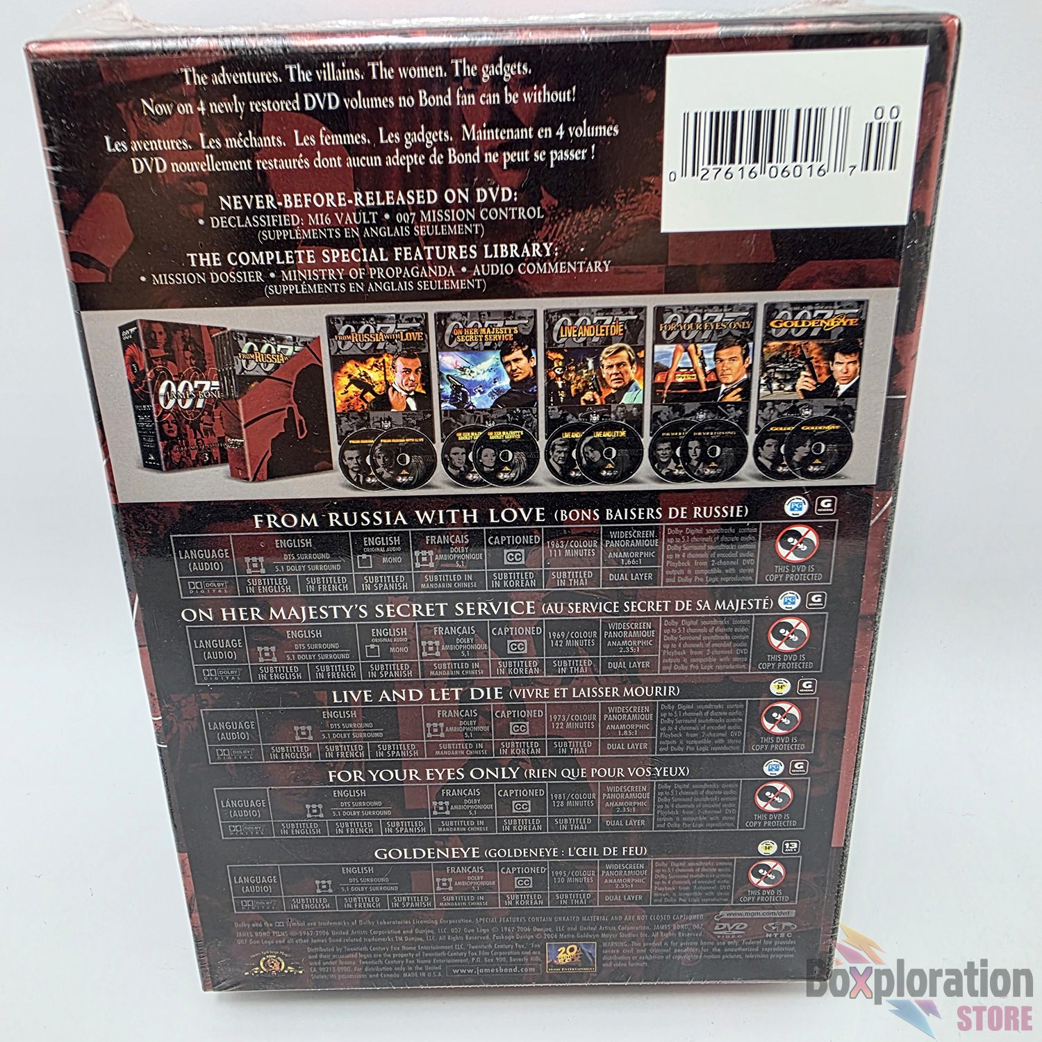 James Bond 007 Ultimate Edition Volume 3 DVD Box Set – Brand New Sealed - Image 5