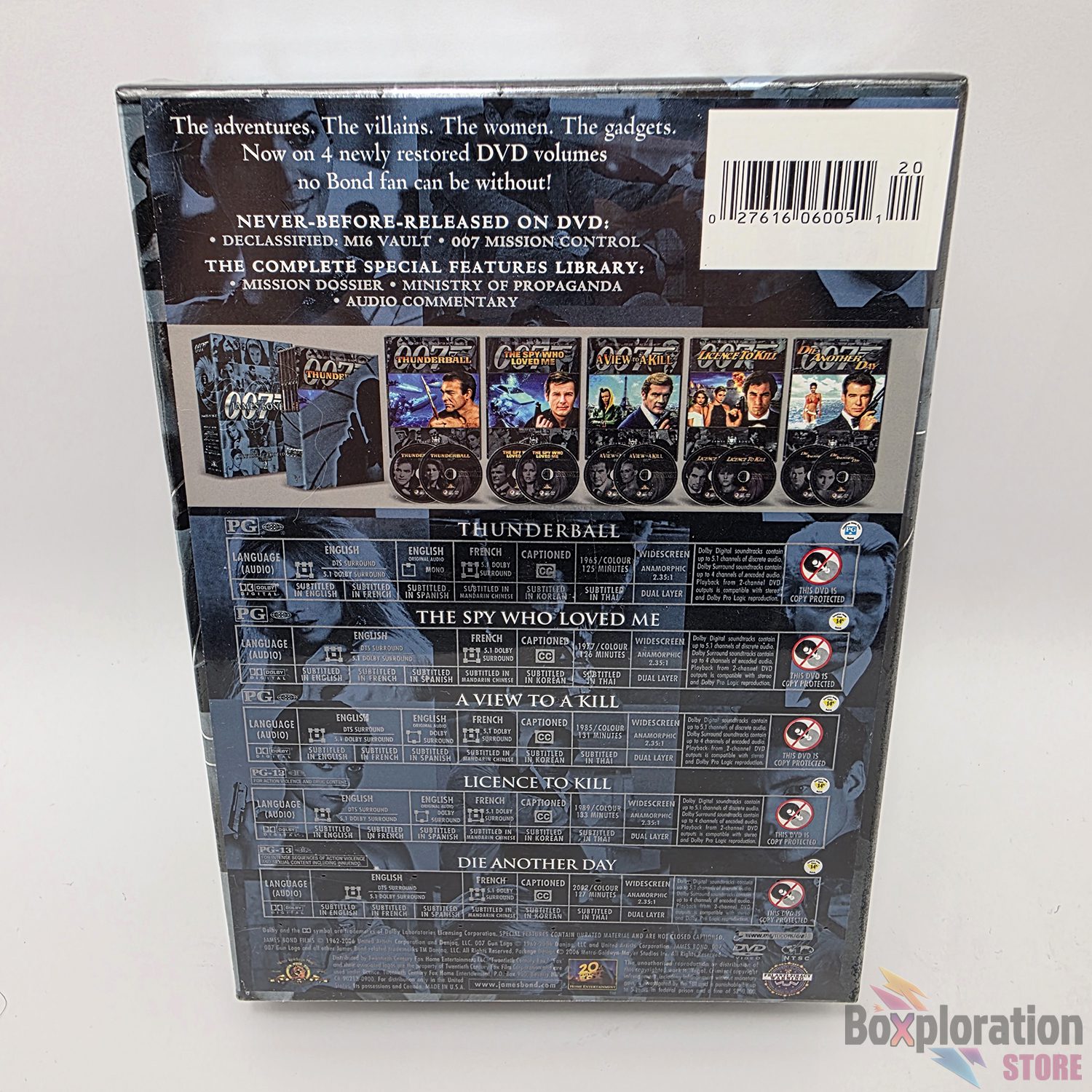 James Bond 007 Ultimate Edition Volume 2 DVD Box Set – Brand New Sealed - Image 3