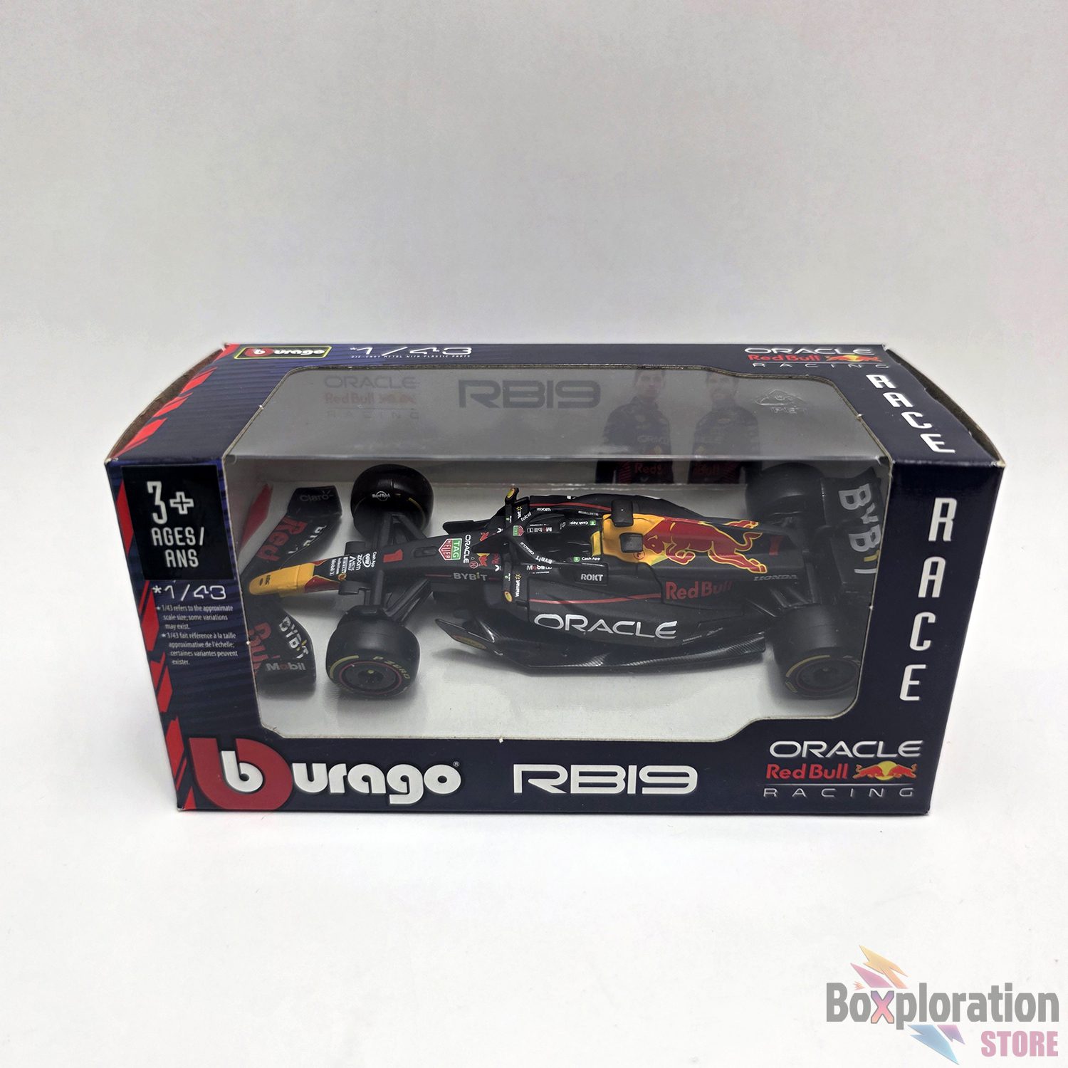 Bburago 1:43 Scale Formula 1 Die-Cast Collection Bundle (4 Cars) - Mercedes, McLaren, Aston Martin, Red Bull - Image 7