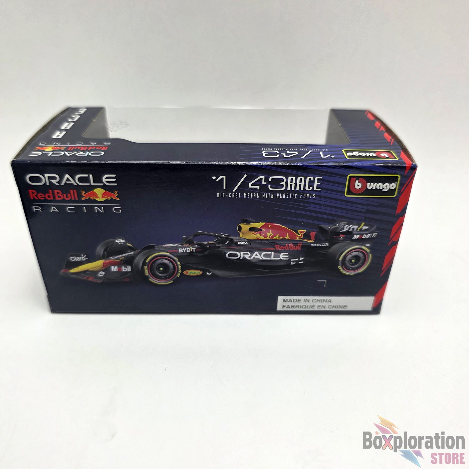 Bburago 1:43 Scale Formula 1 Die-Cast Collection Bundle (4 Cars) - Mercedes, McLaren, Aston Martin, Red Bull - Image 8