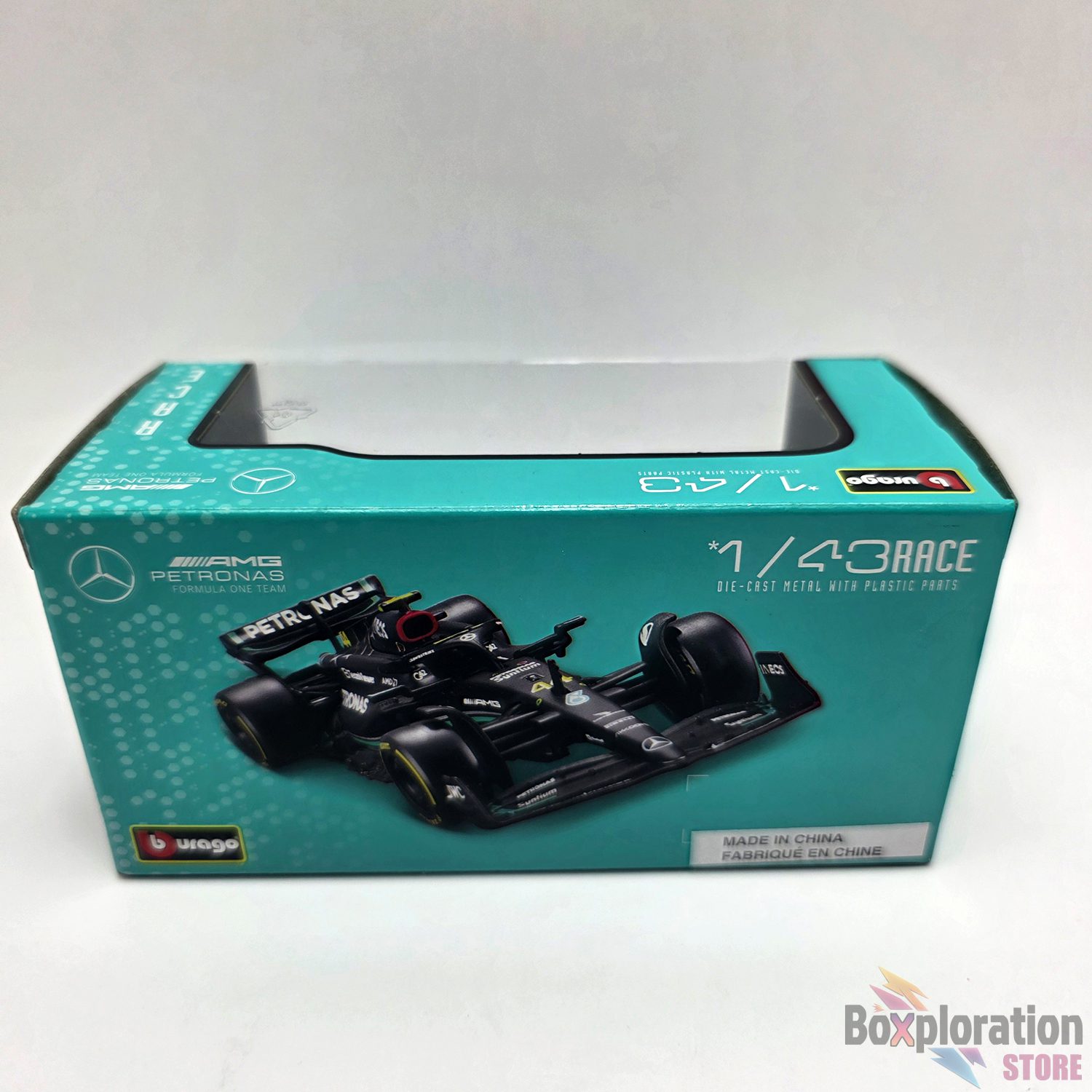 Bburago 1:43 Scale Formula 1 Die-Cast Collection Bundle (4 Cars) - Mercedes, McLaren, Aston Martin, Red Bull - Image 10