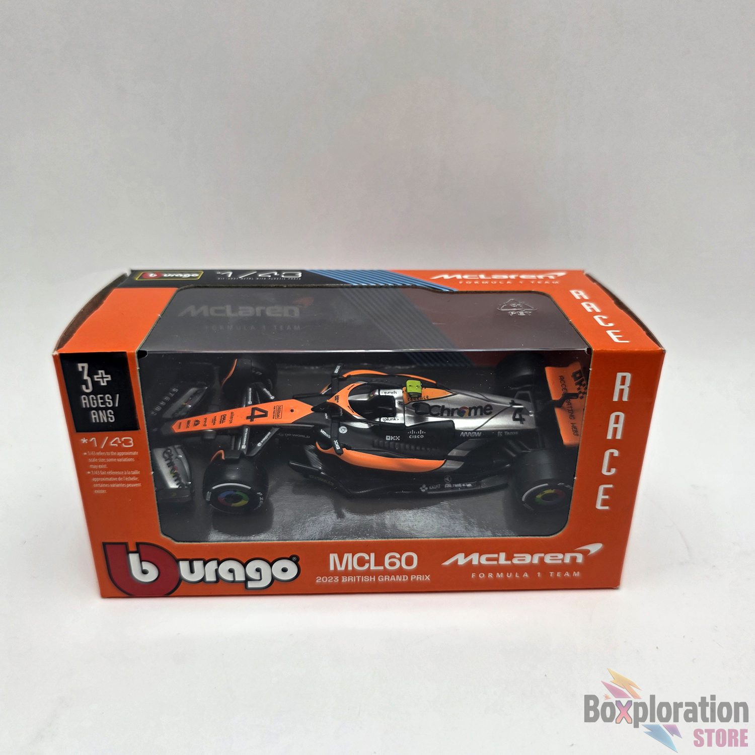 Bburago 1:43 Scale Formula 1 Die-Cast Collection Bundle (4 Cars) - Mercedes, McLaren, Aston Martin, Red Bull - Image 12