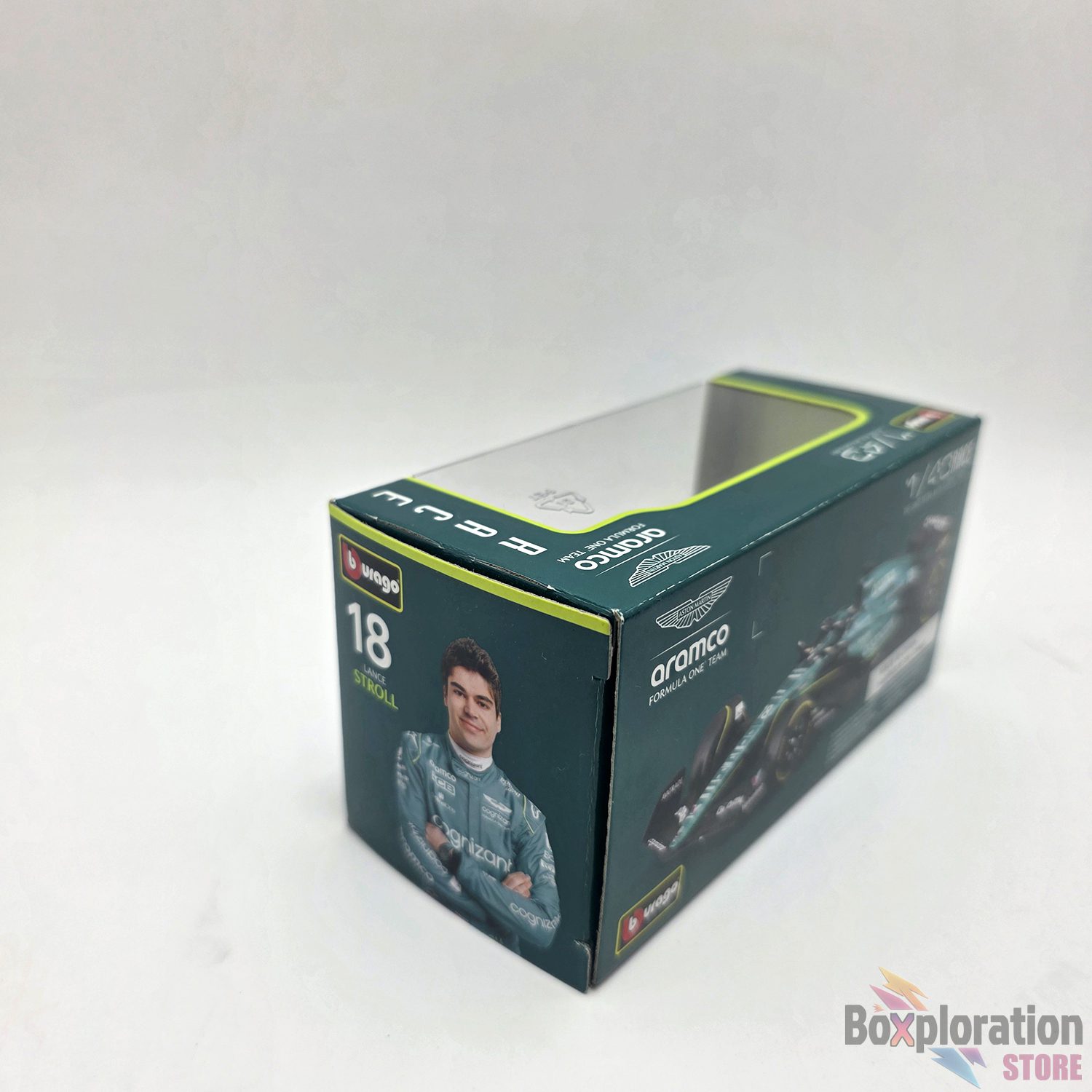 Bburago 1:43 Scale Formula 1 Die-Cast Collection Bundle (4 Cars) - Mercedes, McLaren, Aston Martin, Red Bull - Image 17