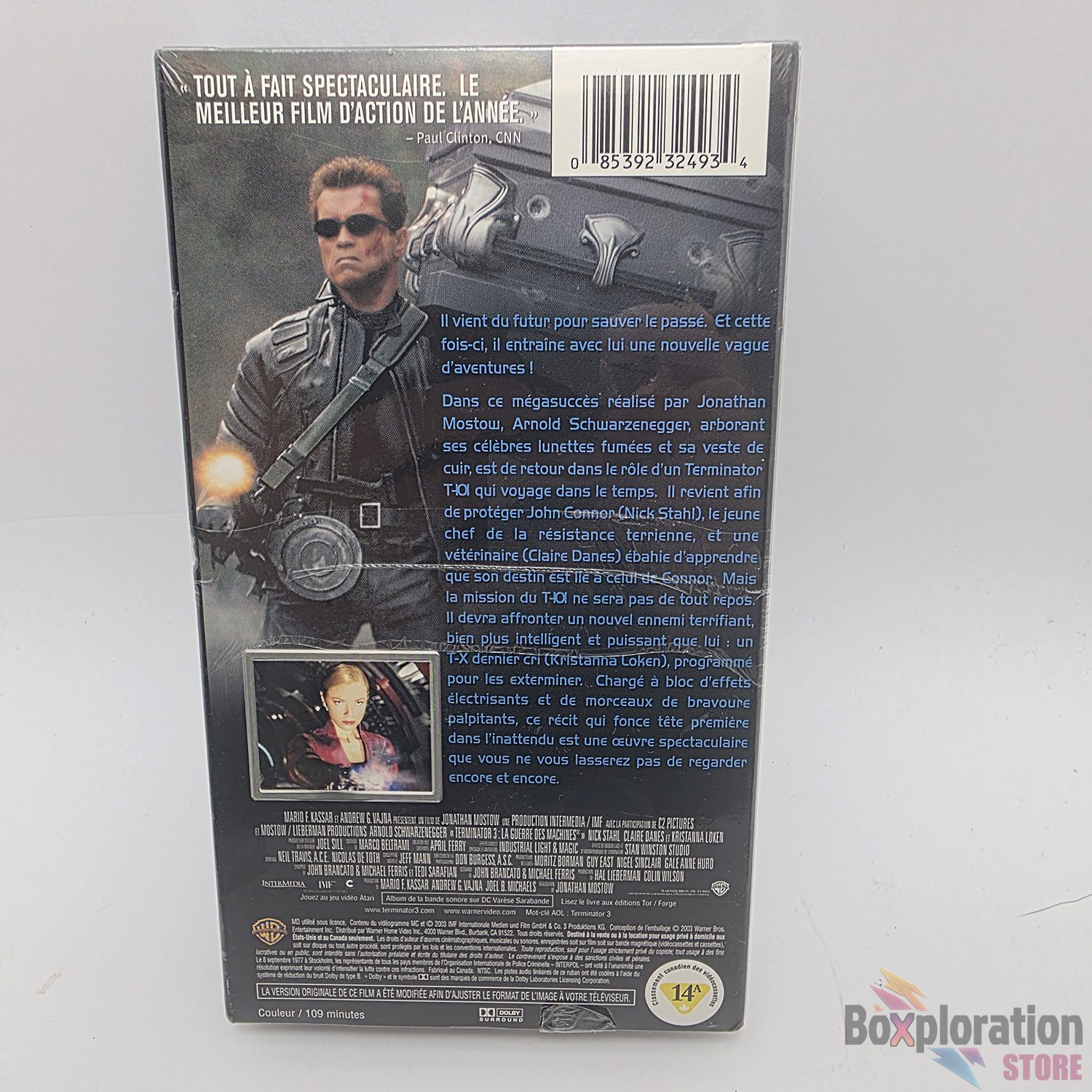Sealed French Blockbuster Action VHS 3-Tape Bundle - La Momie, Terminator 3, 007: Demain Ne Meurt Jamais - Image 5