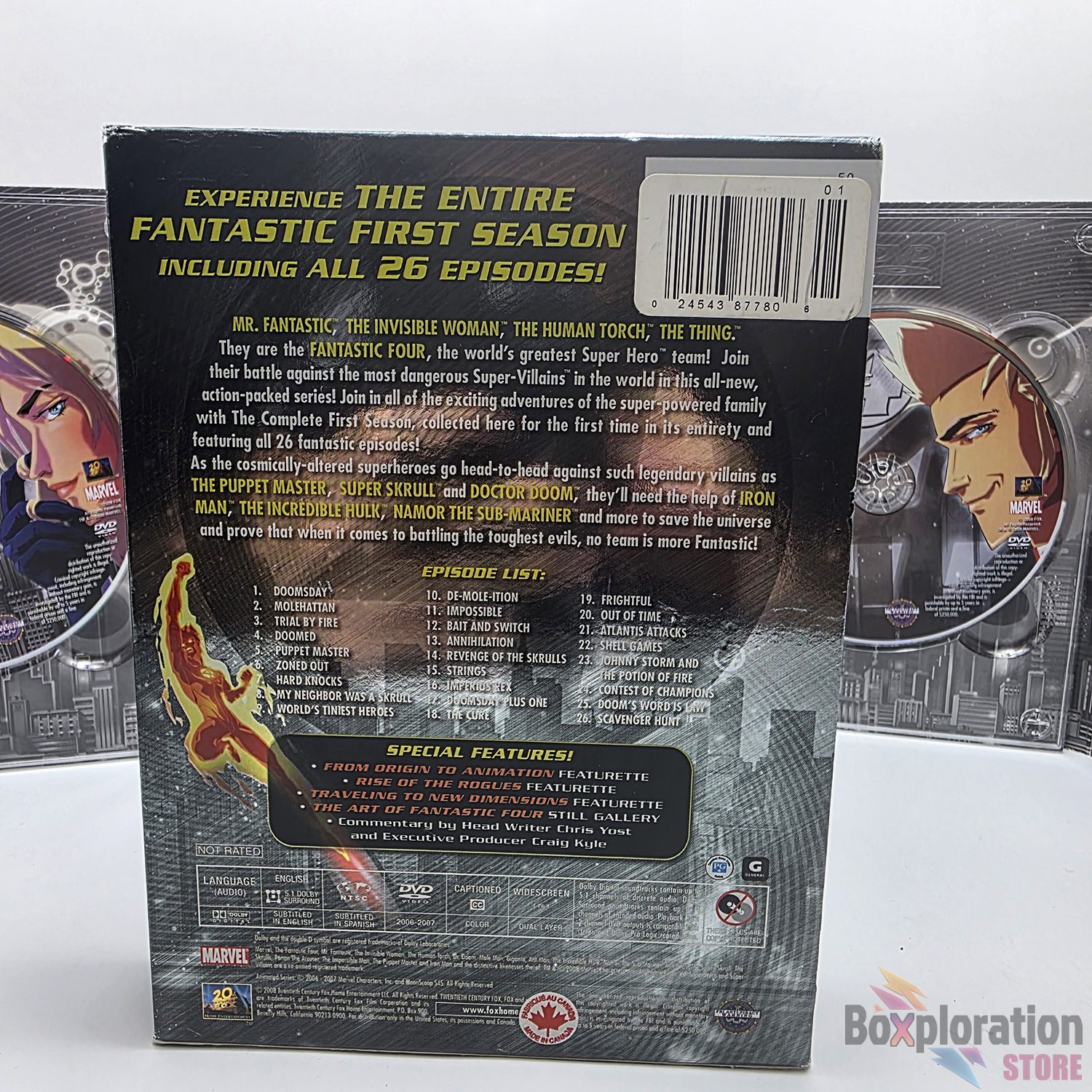 Fantastic Four: World's Greatest Heroes - The Complete First Season DVD (4-Disc Box Set) - Image 7