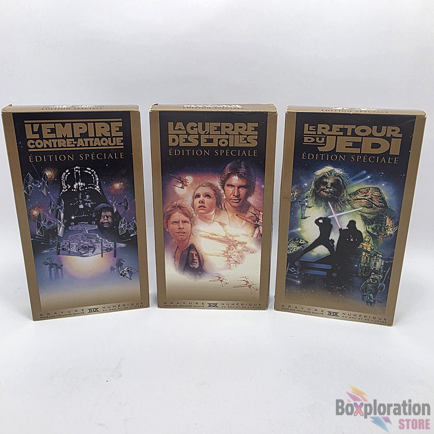 Star Wars Trilogy Special Edition VHS 3-Tape Set (1997) - French Canadian - Image 2