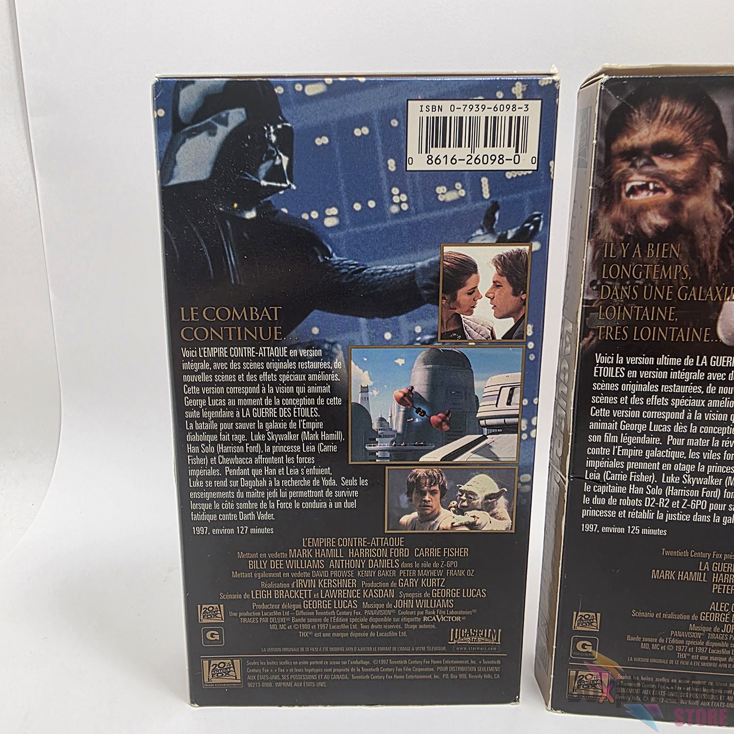 Star Wars Trilogy Special Edition VHS 3-Tape Set (1997) - French Canadian - Image 4