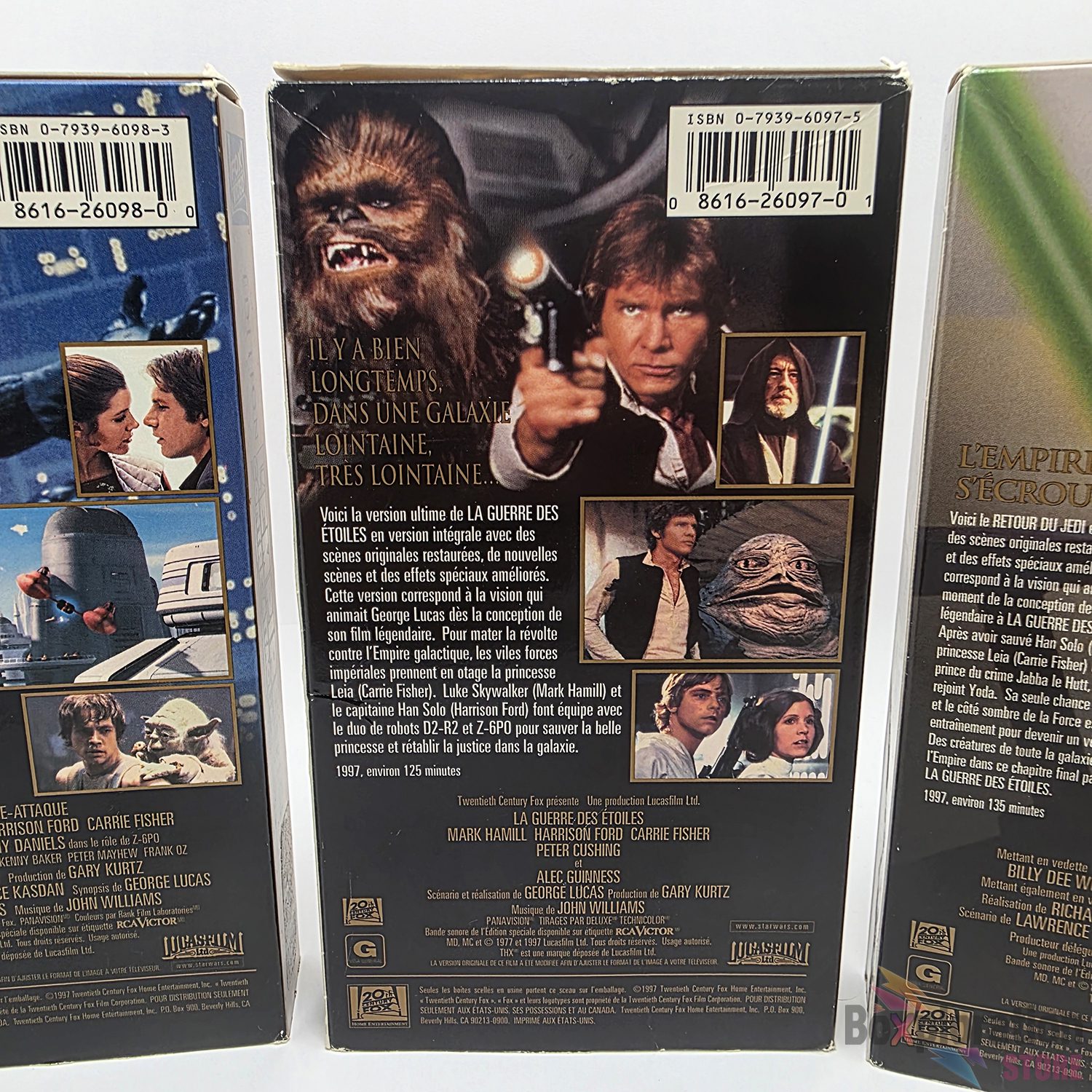 Star Wars Trilogy Special Edition VHS 3-Tape Set (1997) - French Canadian - Image 5