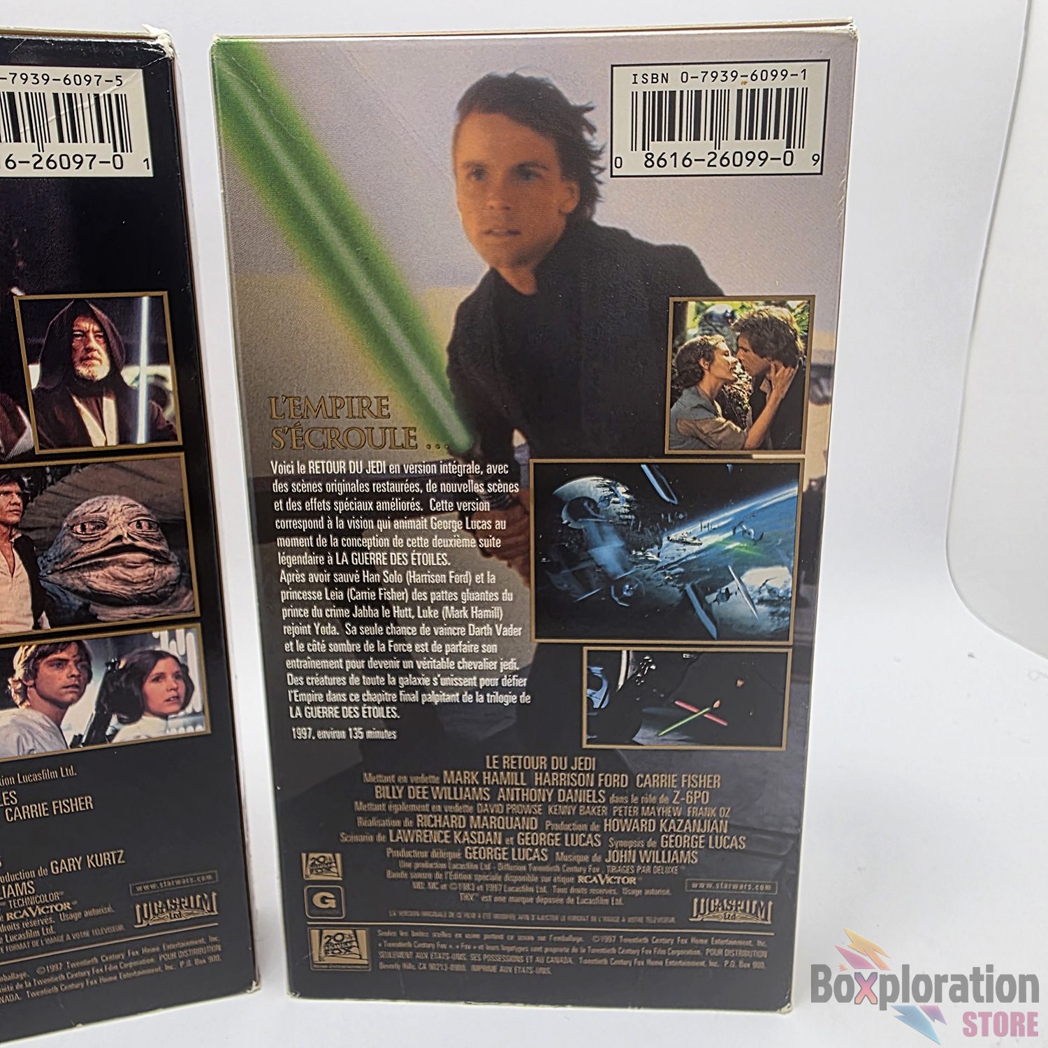 Star Wars Trilogy Special Edition VHS 3-Tape Set (1997) - French Canadian - Image 6